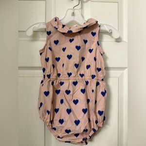 J.Crew baby girl’s smocked romper